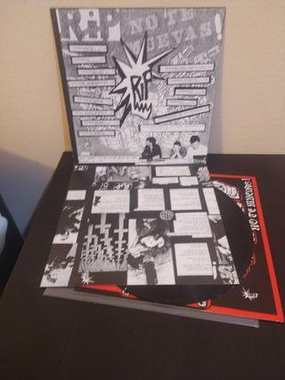 RIP NO TE MUEVAS LP Punk Rock Vinilo. IMPOLUTO.