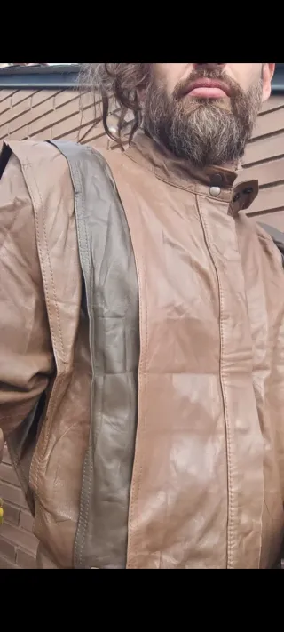 Chaqueta de piel natural