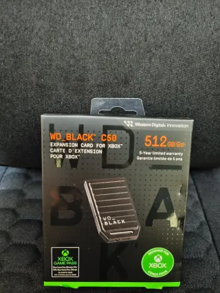 WD_BLACK C50 512GB Tarjeta Expansión Xbox
