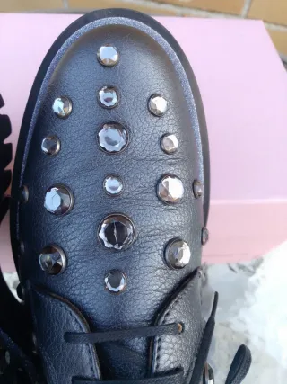 Mocasines Pertini Andre Antracita Talla 38