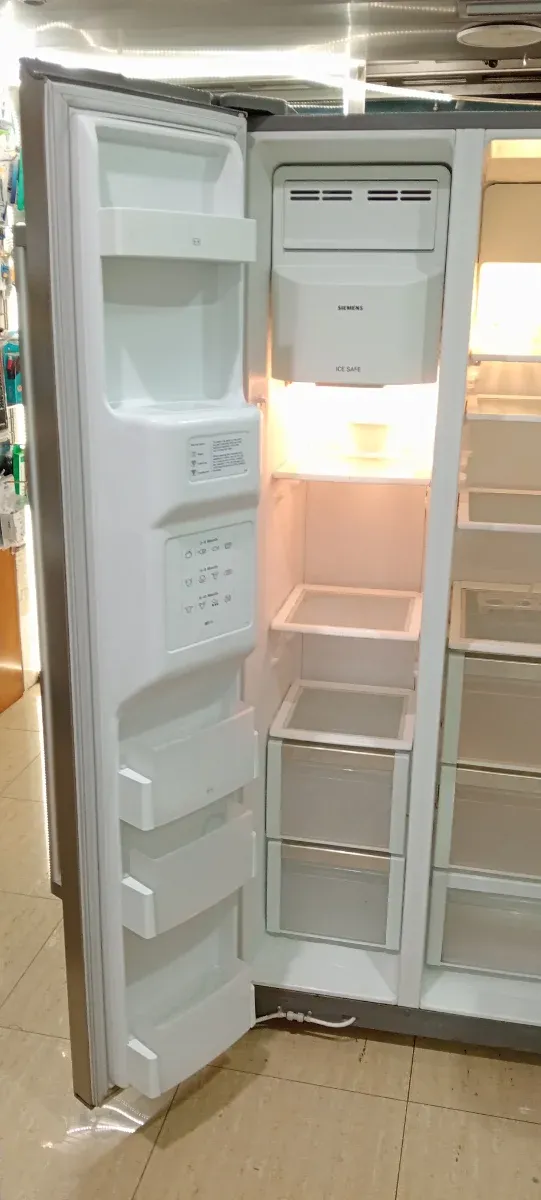 Nevera Siemens Acero Inox. No Frost