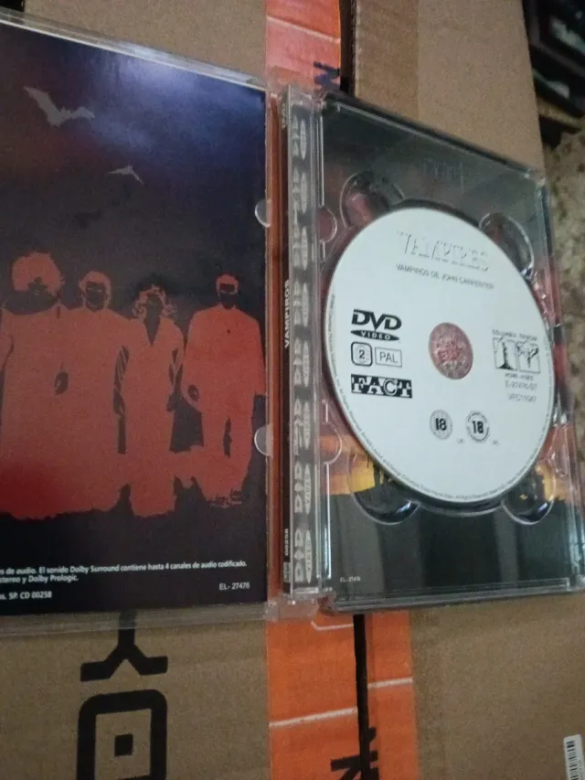 DVD Vampiros Edición Especial John Carpenter