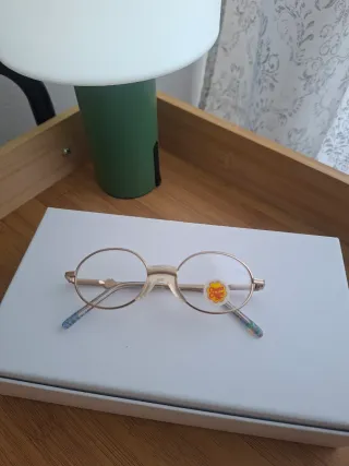 Gafas infantiles Chupa Chups doradas