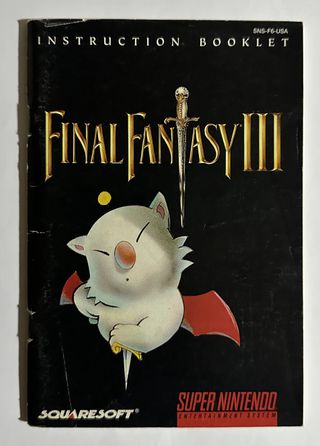 Final Fantasy III SNES NTSC USA