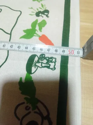 Paños de cocina con setas y pájaros