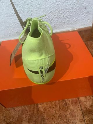 Zapatillas Fútbol Nike Air Zoom Verde/Amarillo