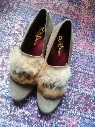 Zapatos tacón ancho Descocó sin estrenar