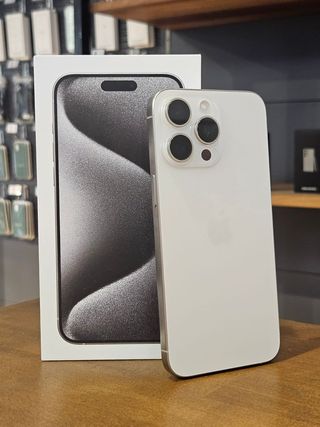 IPHONE 15 PRO MAX 256GB BIANCO BAT. 100%