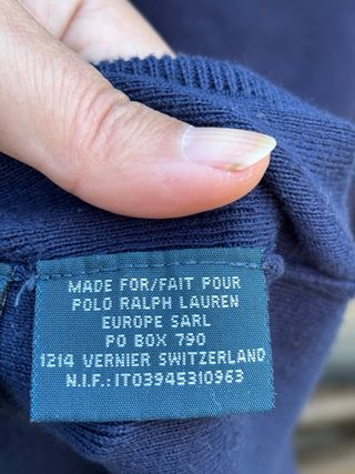 Maglione Polo Ralph Lauren Blu Taglia S