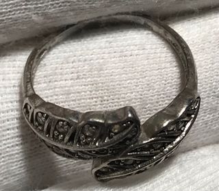 Anillo Plata Ley Alas Circonitas + Regalo