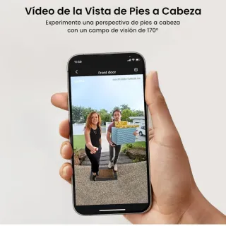 Timbre Inalámbrico Aosu con Cámara 2K