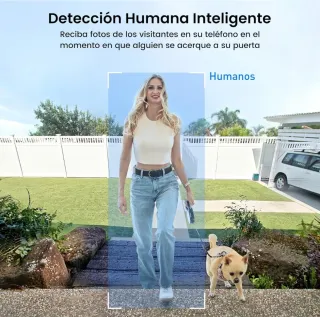 Timbre Inalámbrico Aosu con Cámara 2K