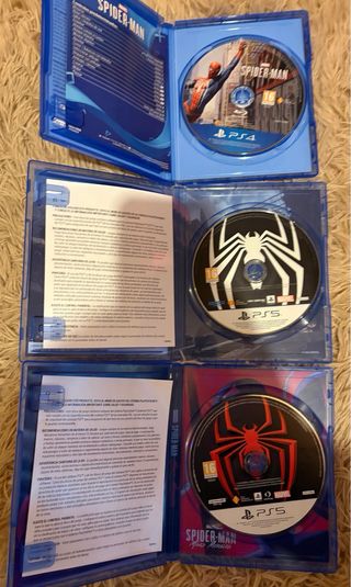 Trilogia Spiderman PS4/PS5 Marvel