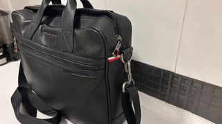 Valigetta Tommy Hilfiger Nero Pelle