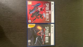 PS5 con 2 giochi, controller e cuffie