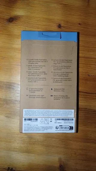 Ebook Amazon Kindle Paperwhite pantalla 7" rosa