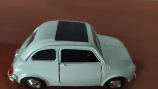 Modellino Auto Fiat 500 Bianco