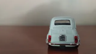 Modellino Auto Fiat 500 Bianco