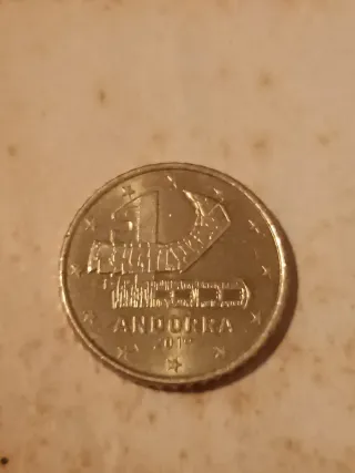 Moneda Andorra 50 céntimos 2019