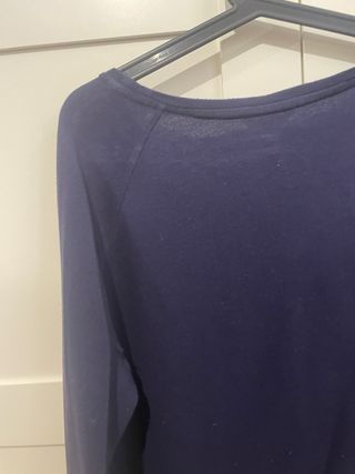 Jersey manga larga estampado étnico