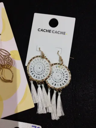 Lote 3 pares pendientes sin estrenar