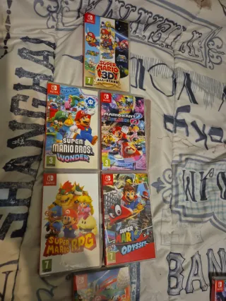 Set di giochi Nintendo Switch Mario (Lott)