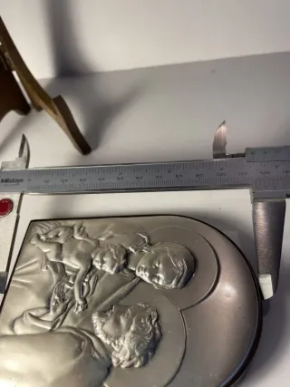 Rilievo Argento Famiglia Sacra