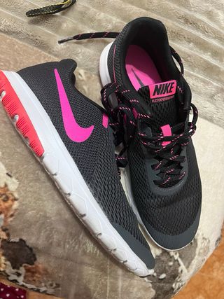 Zapatillas Nike Flex Experience RN 5 Negro/Rosa