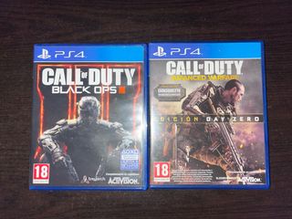 Call of Duty Black Ops III + Advanced Warfare PS4