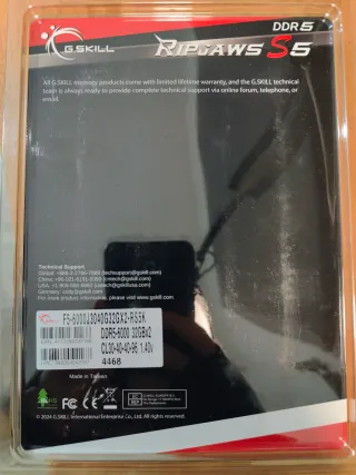 G.SKILL Ripjaws S5 DDR5 RAM Kit 64 Kit (32GBx2) GB