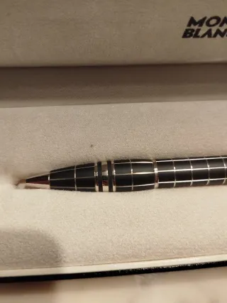 Montblanc StarWalker Black Mystery Ballpoint Pen -