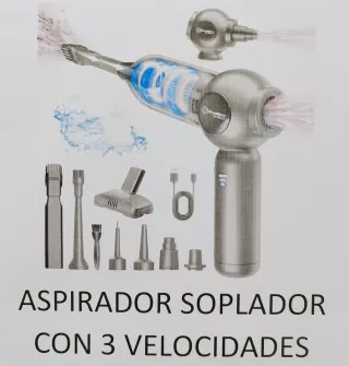 Aspirador soplador inalámbrico