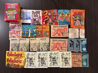 Lote sobres cromos, mini puzzles...años 60-70