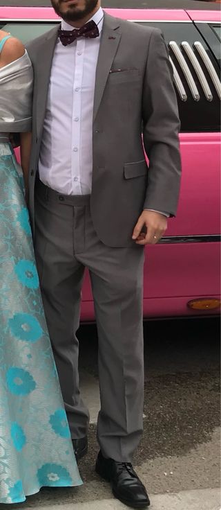 Abito da uomo grigio, 1 utilizzo