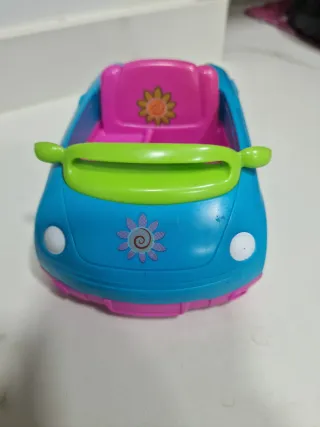 Coche Pinypon Muñeca Azul y Rosa