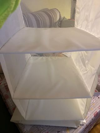 Estantería organizador ropa colgante