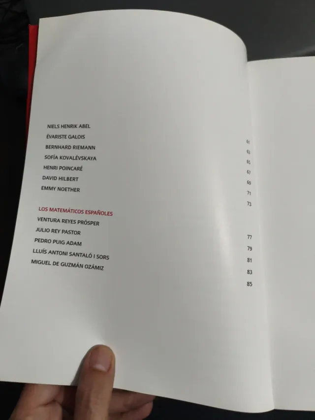 El rostro humano de las matemáticas