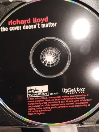 CD Richard Lloyd The Cover Doesn't Matter