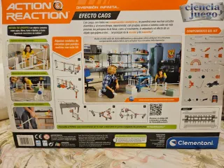 Juego Clementoni Action & Reaction Efecto Caos
