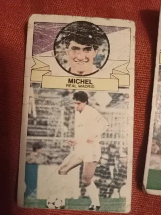 Cromos Temporada 85/86 Real Madrid y Barça