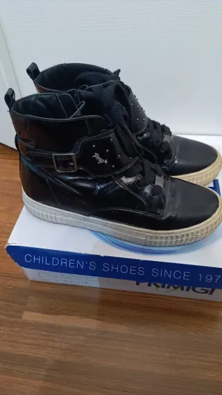 Primigi Scarpe Ragazza Vernice Nera 39