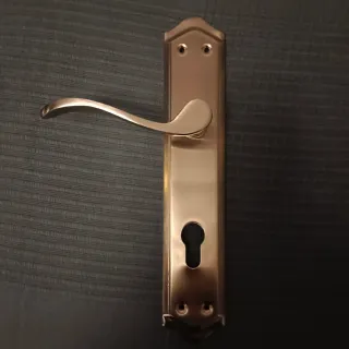 Manilla Puerta Entrada Cromada