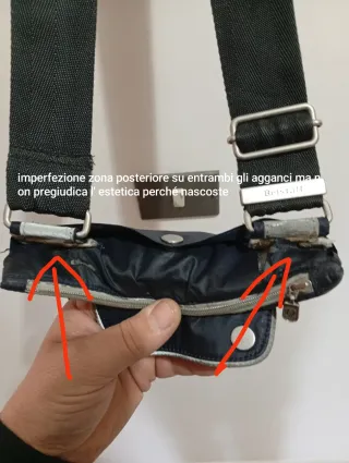 Borsello Belstaff blù