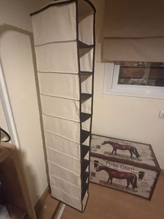 Zapatero vertical imitación piel