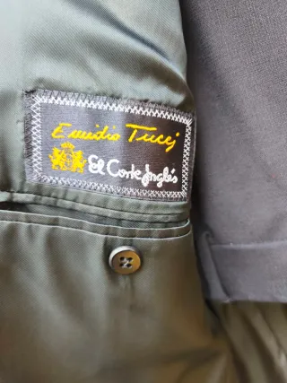 Esmoquin Emidio Tucci Nero da Uomo come Nuovo