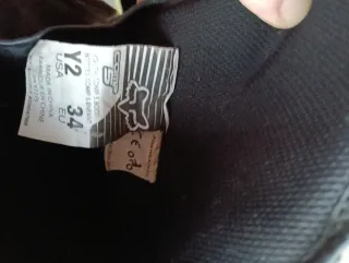 Botas Fox niño moto talla X