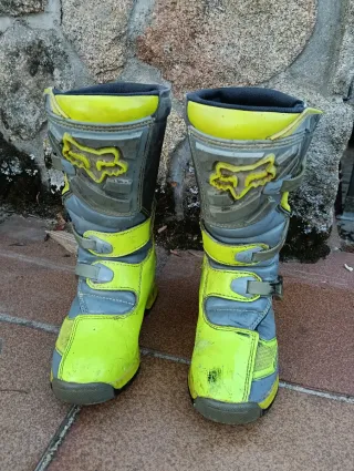 Botas Fox niño moto talla X