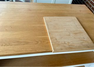 Isla de cocina Ikea TORNVIKEN madera y metal