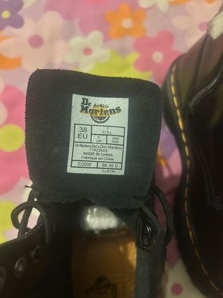 Botas Dr. Martens Negras Talla 38 Nuevas