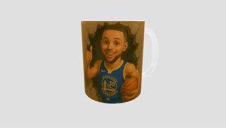 Taza Stephen Curry Caricatura